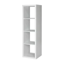 Clever Cube 4x1 Storage Unit - White