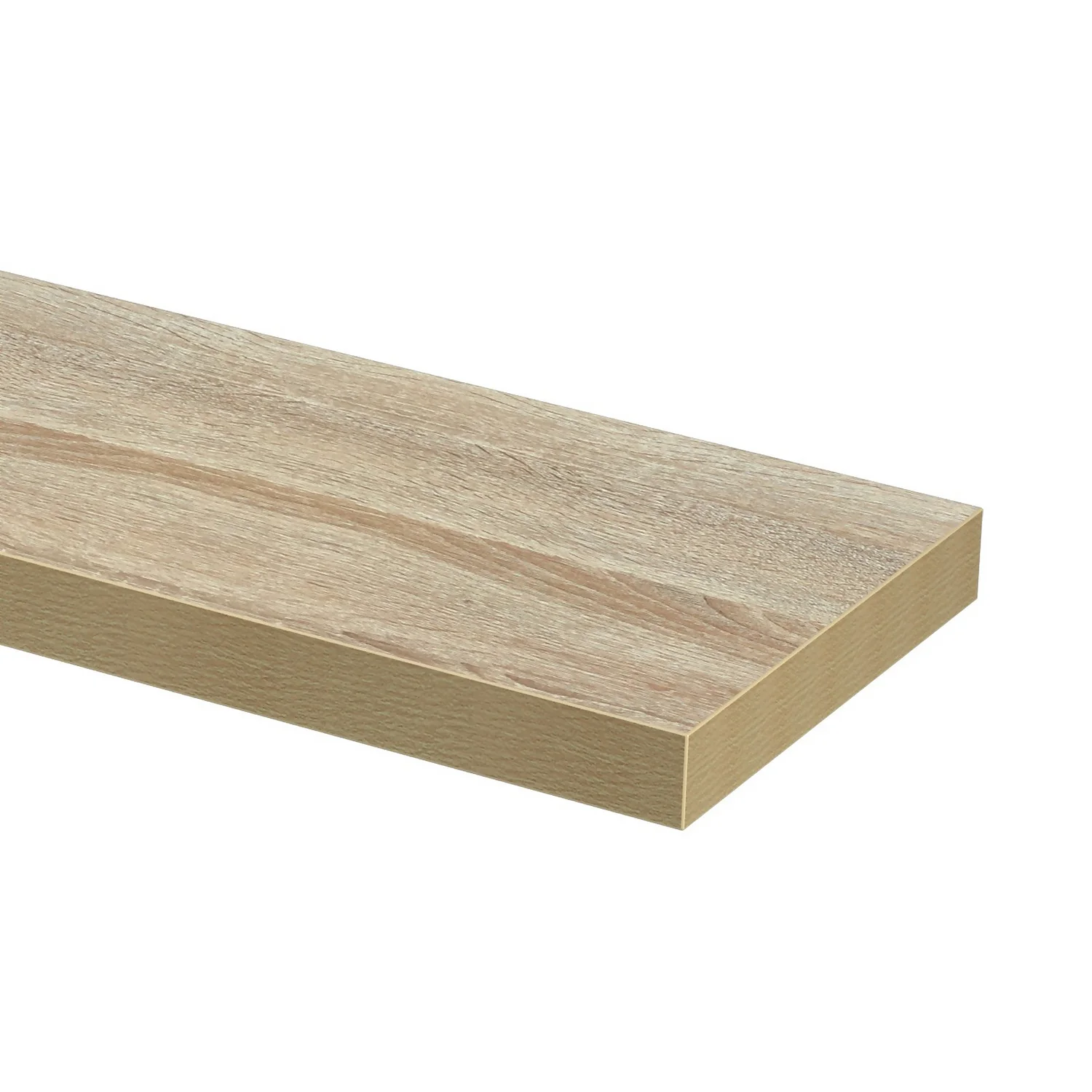 Floating Shelf - Sanoma Oak - 900 X 240 X 38mm - Image 3