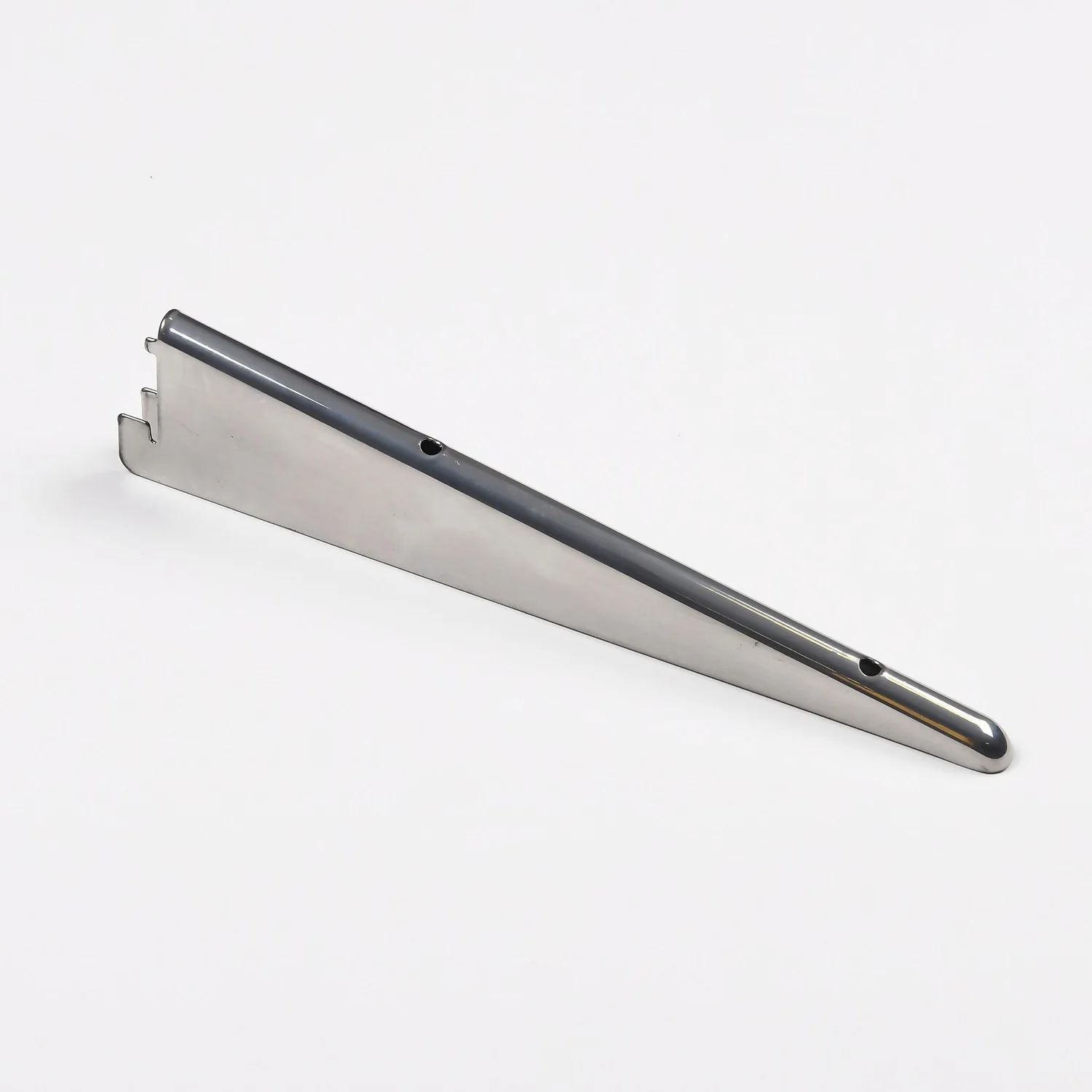 Twin Slot Shelving Kit - 1981mm Krome Twinslot And 368mm Brackets - Chrome Effect - Image 2