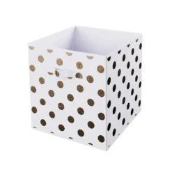 Living Elements Compact Cube Foil Spot Insert - White & Gold