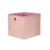 Clever Cube Quilted Velvet Insert - Blush Pink